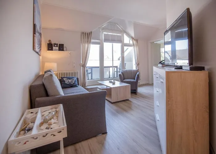 Duenenpark - Komfortplus Mit 1 Schlafzimmer Und Balkon Im Dachgeschoss 173 Binz